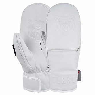 Варежки TERRO - LEATHER Mitten (White)