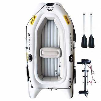 Лодка надувная Aqua Marina MOTION-88821 с электромотором T-18