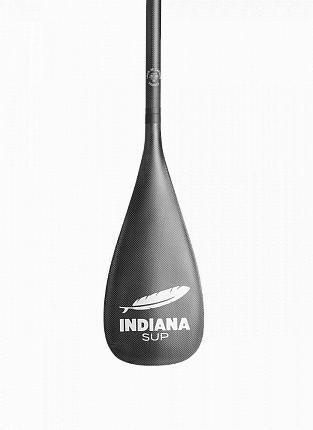 Весло для сап карбоновое 100% Indiana двухчастное (2-Piece) 95 In2 с чехлом (2025) вид 8