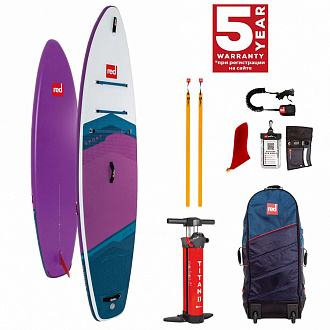 Доска SUP надувная RED PADDLE 11'3"x32"x5" Sport Purple 2024