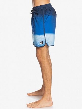Шорты плавательные мужские Quiksilver Massive Scallop синие вид 1