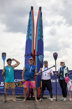 Сапборд надувной Shark Speed+ 14'x28x5 (2025) вид 33