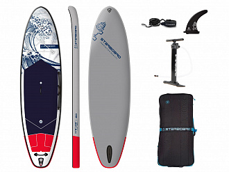 Надувная SUP доска Starboard 10'8" X 33" X 4.75" iGO Wave Deluxe SC (2024)