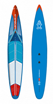 Жесткий сапборд Starboard All Star Blue Carbon 14'0" x 28" (2025)