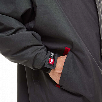 Мембранная парка унисекс Red Paddle Pro Change Jacket Evo с капюшоном серая вид 6