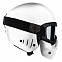 Горнолыжный шлем с маской TERRO Aviator Kit White вид 1