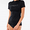 Гидрофутболка Rip Curl женская GOLDEN RAYS S/SL UV черная