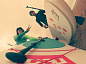 Red Paddle & Shark