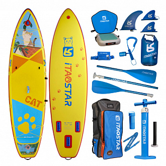 Доска SUP надувная iTaoStar 11'x34"x6 Cat