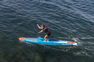 Жесткий сапборд Starboard All Star Blue Carbon 14'0" x 28" (2025) вид 10