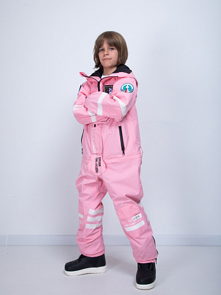 Комбинезон детский LUCKYBOO Astronaut series унисекс розовый вид 2