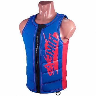 Водный жилет неопреновый HikeXp Blue/Red вид 2