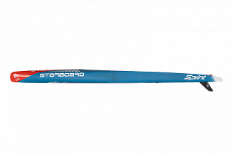 Жесткий сапборд Starboard Sprint Blue Carbon Sandwich 14'0" х 21.5" с чехлом (2025) вид 7