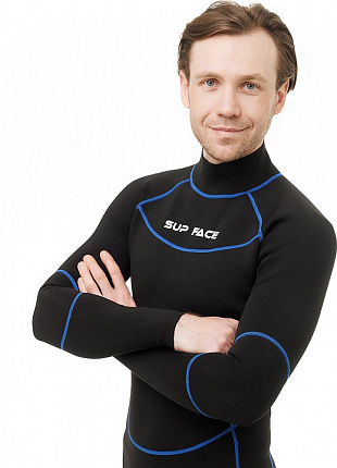 Костюм неопреновый мужской SUP face YMT39 2.5 мм, длинный вид 2