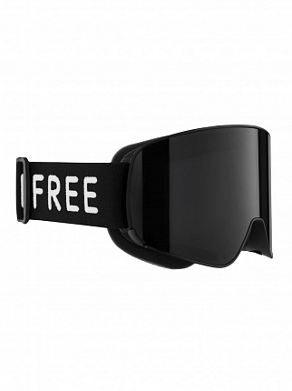 Маска SKIFREE S2 черный (one size)