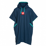 Детское пончо-полотенце с капюшоном RED ORIGINAL Quick Dry Change Robe navy KIDS (на рост до 145см)