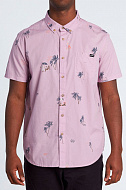 Рубашка мужская Billabong sundays mini розовая