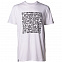 Мужская хлопковая футболка Starboard Mens Finger Print Tee White