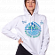 Толстовка unisex белая "Вызов принят.ZSC&EuroTour"