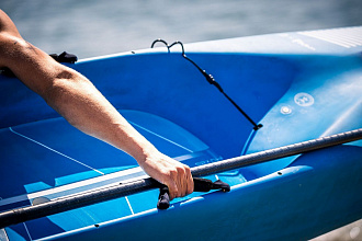 Жесткий сапборд Starboard All Star Blue Carbon Sandwich 14'0" x 23" (2025) вид 15