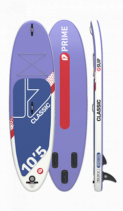 Доска SUP надувная PRIME 10'5x34"x6" Classic purple вид 1