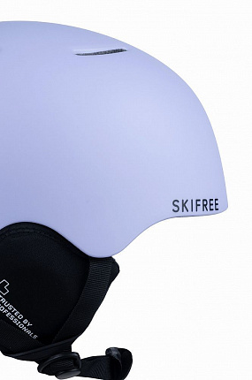 Шлем SKIFREE S1 фиолетовый (размер M 56-59 см) вид 3