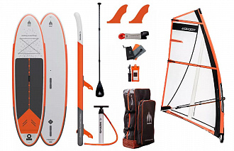 Доска надувная для виндсерфинга Shark 10'6"x32"x5" Windsurfing-Fly X (2024)