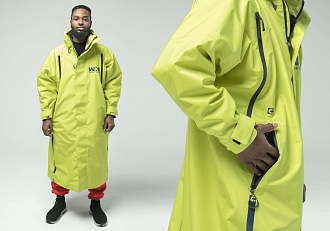 Парка TORTUGA PROLINE fit (Лимонный/Темно-синий) вид 3