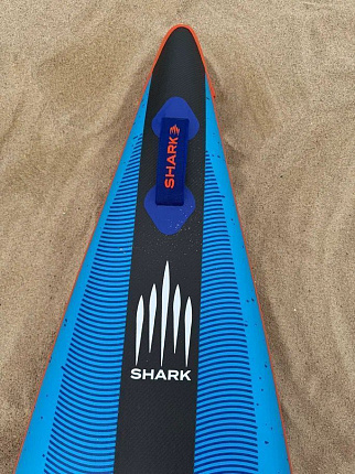 Носовой обтекатель карбоновый для надувных досок Shark Carbon Nose-Race 6" вид 3