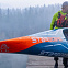 Жесткий сапборд Starboard SUP Sprint Expedition Blue Carbon 14'0" x 27.5" (2025) вид 6