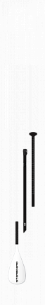 Весло для SUP Enduro Tufskin Adult Blade 3-частное 29 мм  вид 1