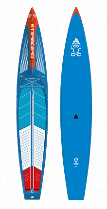 Жесткий SUP Starboard Gen R Blue Carbon 14'0" x 27"