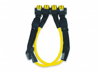 Трапеционные петли для виндсерфинга Nautix Vario Harness 26/32 желтые