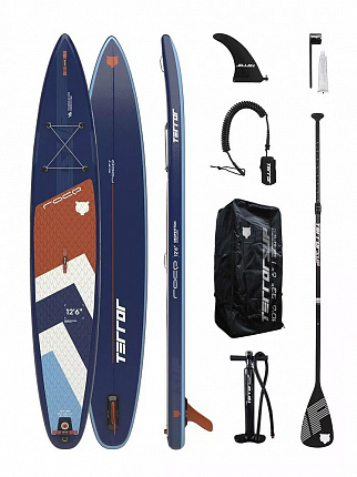 Доска надувная TERRO SUP Blue 14' CAPTAIN голубая