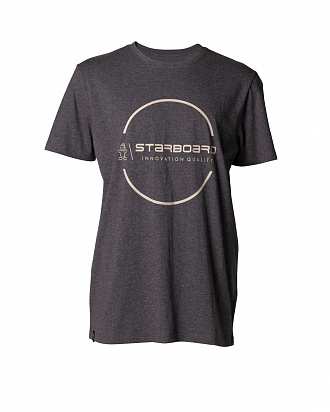 Футболка Starboard Mens Hoop Tee Dark Grey