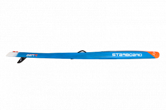 Жесткий сапборд Starboard Gen R Blue Carbon Sandwich 14'0" х 23" с чехлом (2025) вид 12