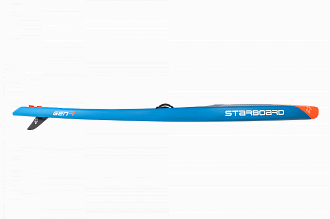 Жесткий сап Starboard Gen R Blue Carbon 14'0" x 27" с чехлом вид 10