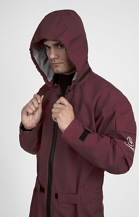 Сухой гидрокостюм Абранта Comfort Plus Vine Red мужской на рост 173-178 вид 10