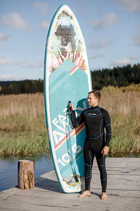 Костюм неопреновый мужской SUP face YMT39 2.5 мм, длинный вид 12