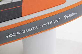 Доска SUP надувная Shark Yoga 10'x34"x6" вид 7