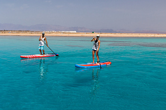 Надувная SUP доска Shark TOURING TRAVELER  12'6"x30" вид 9