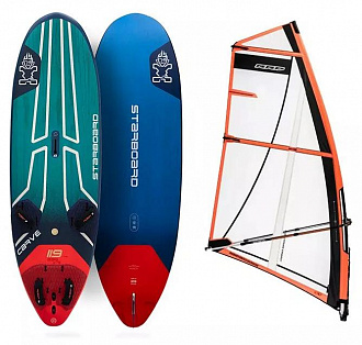 Доска для виндсерфинга Starboard Carve Wood Sandwich 139 (2025)