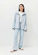 Демисезонная куртка WKS Travel Windjacket (светло-голубой/принт WKS)