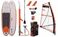 Доска надувная для виндсерфинга Shark 11'0"x34"x6" Windsurfing-Fly X (2024)