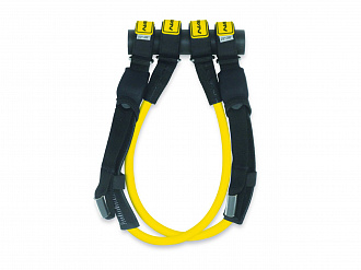 Трапеционные шкотики NAUTIX VARIO-Yellow размер 26-32