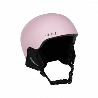 Горнолыжный шлем SKIFREE S1 розовый (размер M 56-59 см)