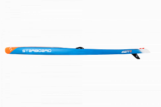 Жесткий сапборд Starboard SUP Gen R 14’0” x 21.5” Blue Carbon Sandwich с чехлом (2025) вид 6