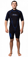 Гидрокостюм неопреновый мужской Marlin MALIBU SHORTY MAN 2,5 mm, Blue