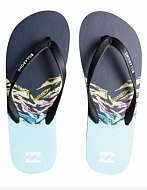 Шлепанцы мужские Billabong Tides T-Street, голубые
