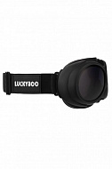 Детская горнолыжная маска LUCKYBOO L3 черный (one size)